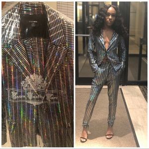 Fashion Nova - Disco Honey Metallic Set